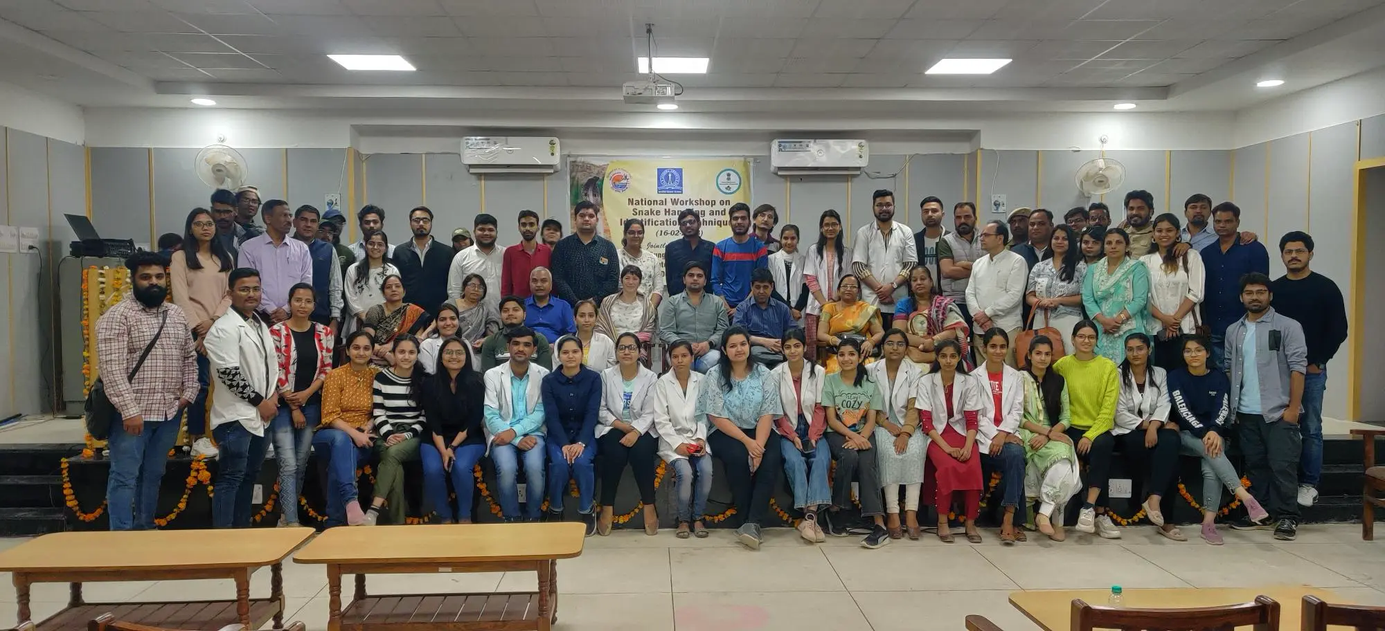 VISHAM outreach session at Rajasthan college